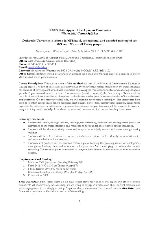 picture Economics Pdf 125394 | Econ 5254