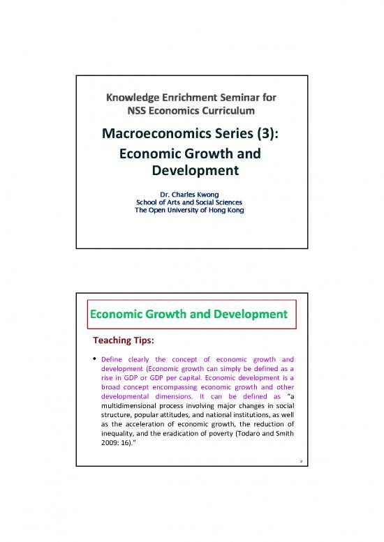 picture Macroeconomics Pdf 126059 | Economic Growth And Development(file 2)