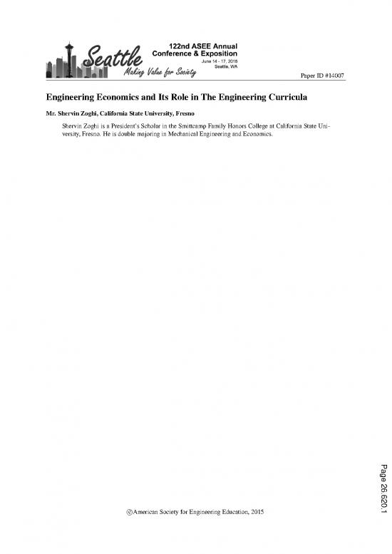 picture Economics Pdf 125556 | Engineering Economics And Its Role In The Engineering Curricula
