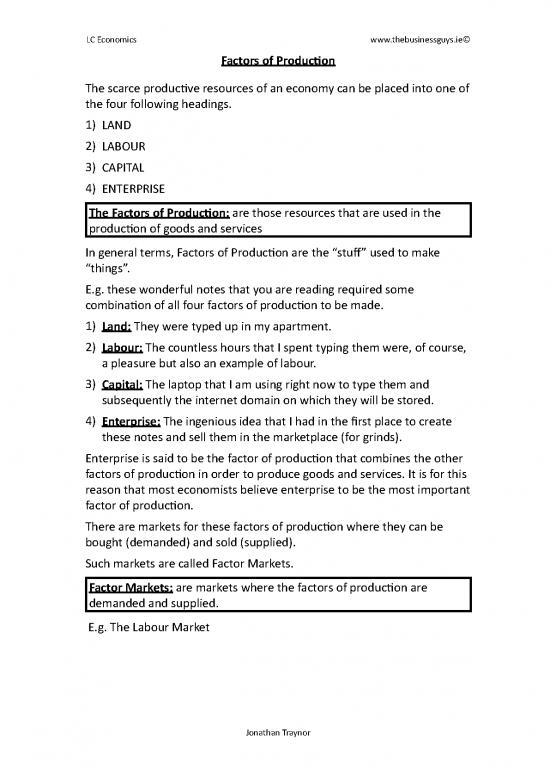 picture Labour Economics Pdf 126162 | Factors Of Production