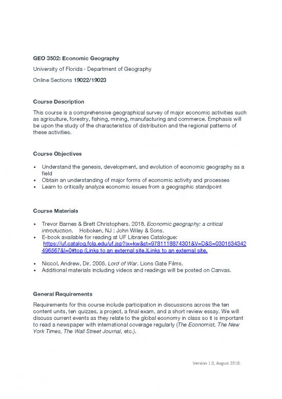 picture Economic Geography Pdf 126310 | Geo3502 Econgeo Online Syllabus 2018