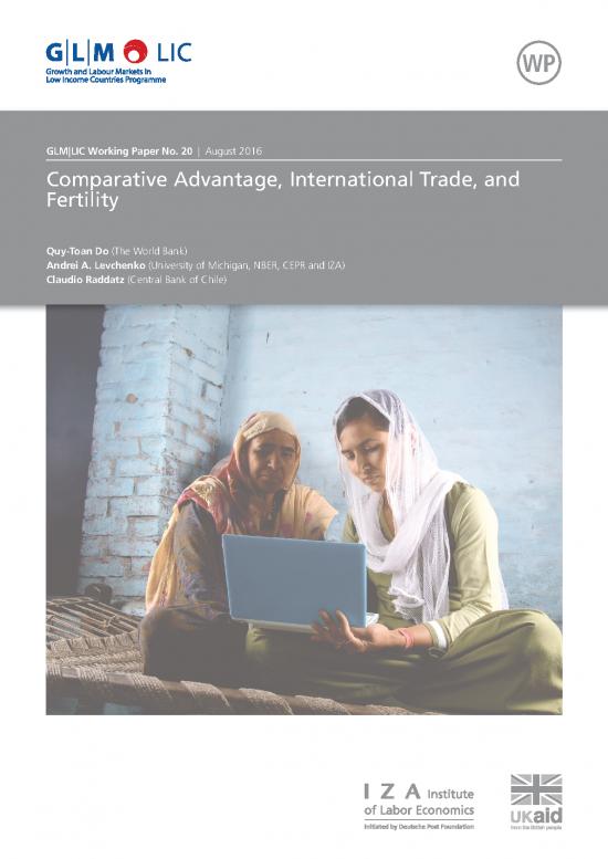 picture1_Comparative Advantage Theory Pdf 126309 | Glmlic Wp020