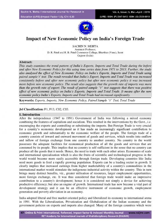 picture1_Economic Policy Pdf 127230 | Ijre 2015 Vol04 Issue 03 06