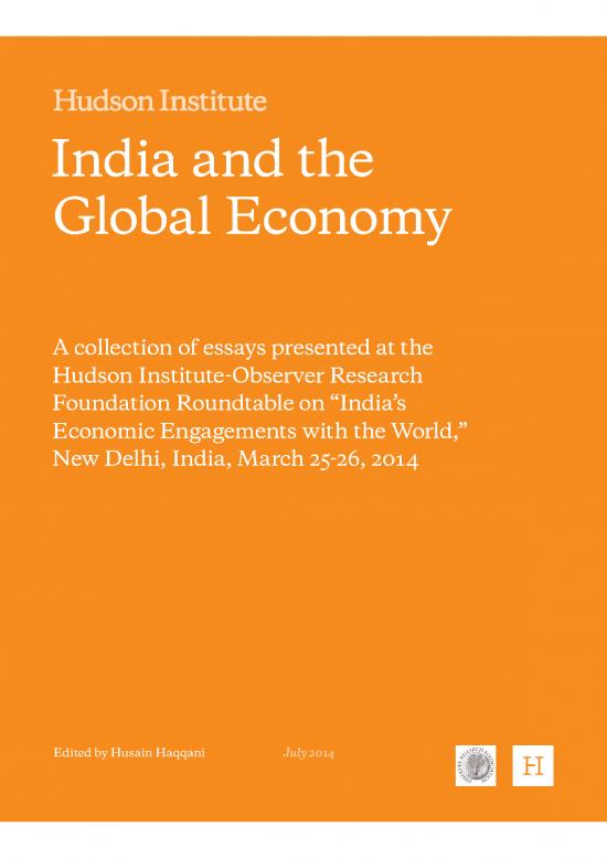 picture_International Economic Relations Pdf 127813 | Indiaandthe Global Economy Hudson
