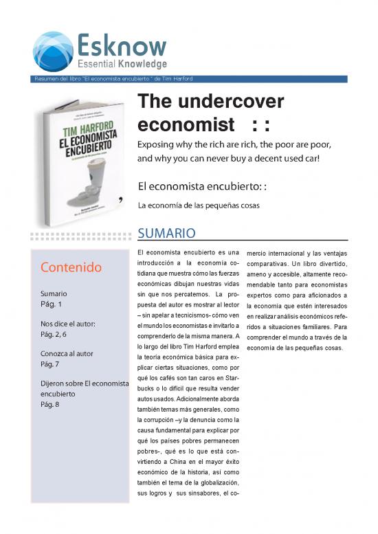 picture The Undercover Economist Pdf 127788 | Libros   El Economista Encubierto