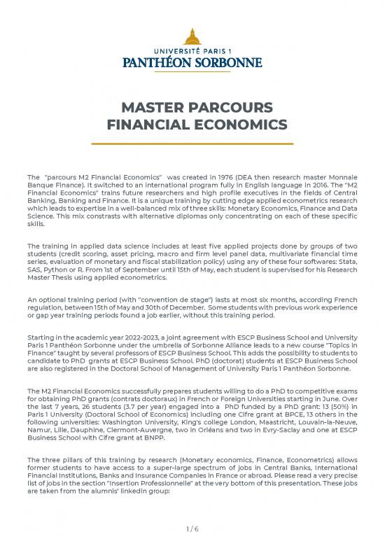 picture_Financial Economics Pdf 126504 | Master Parcours Financial Economics