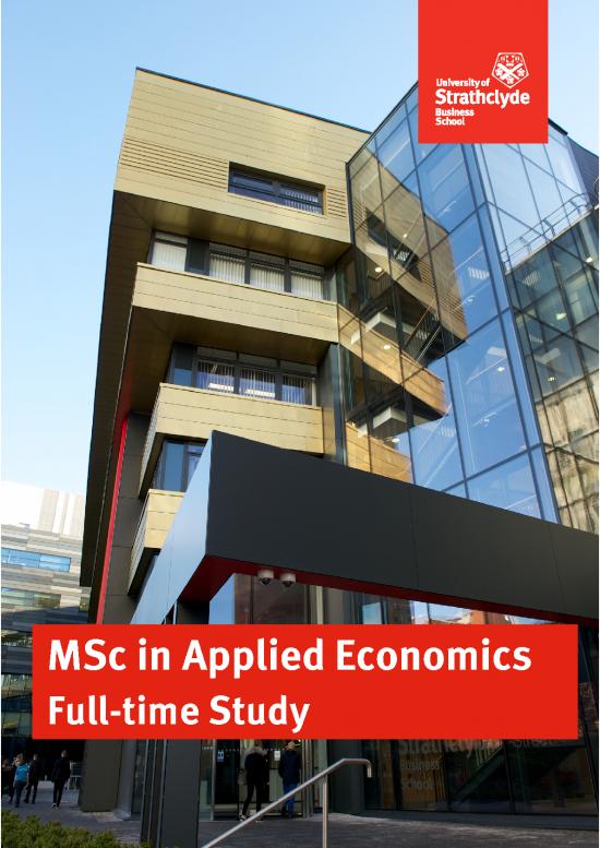 picture Applied Economics Pdf 127279 | Msc Ae Full Time Study A5 Booklet