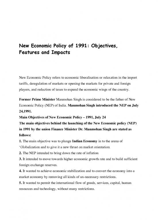 picture1_New Economic Policy 1991 Pdf 127147 | New Economic Policy