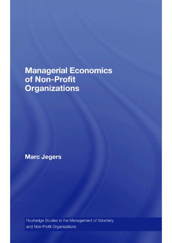 picture1_Managerial Economics Book Pdf 127334 | Non Profit Organization Managerial Economics Of Non Profit Organizations (routledge Studies In Tpdf