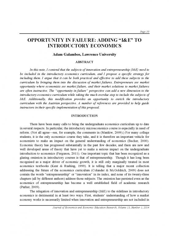 picture1_Economics Pdf 125671 | Opportunity In Failure Adding Ie To Introductory Economics