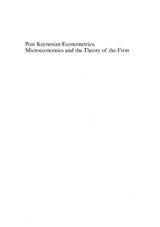 picture_Keynesian Economics Pdf 127216 | Postkeynesianeconometrics Bk1