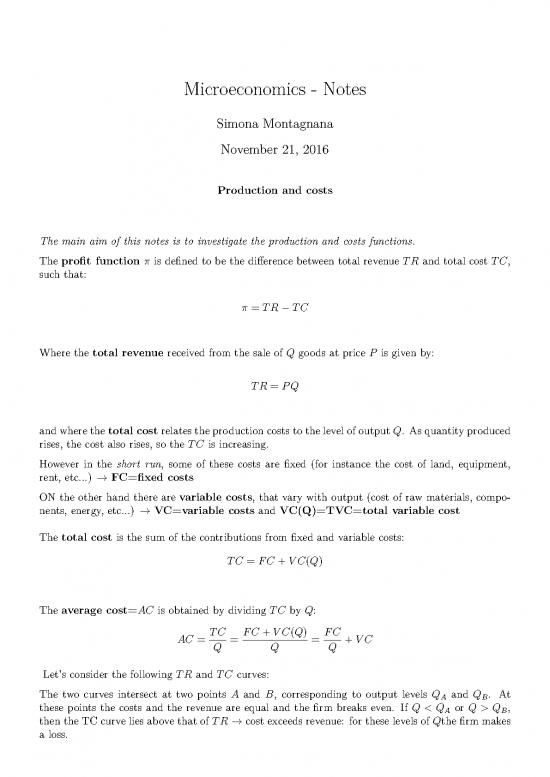 picture Microeconomics Pdf 125973 | Production Costs