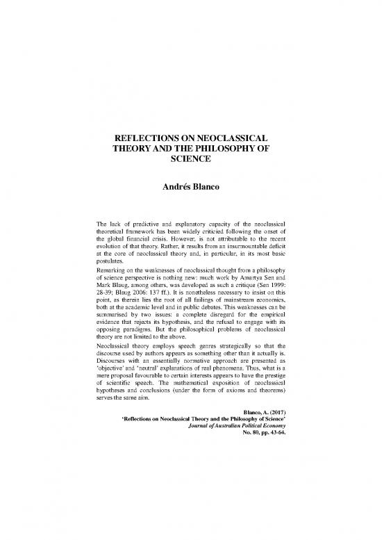 picture1_Financial Economics Pdf 127217 | Reflections On Neoclassical Theory And The Philosophy Of Science