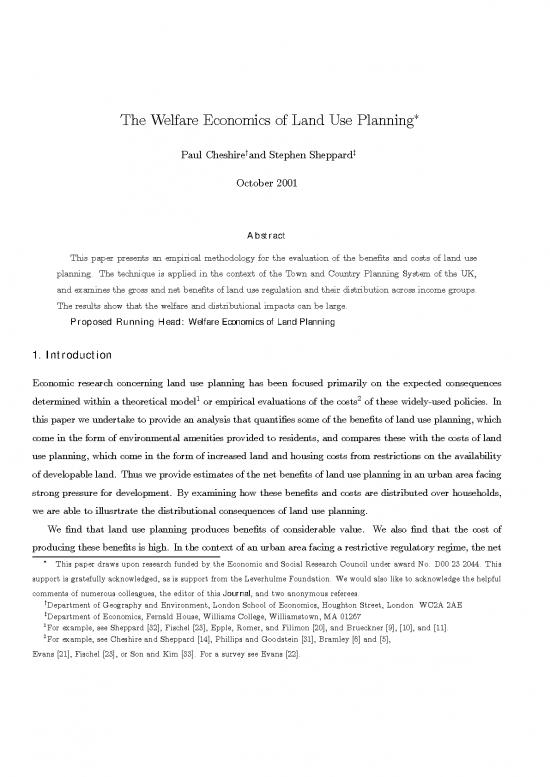 picture1_Welfare Economics Pdf 127360 | Sheppardcheshirewelfareeconlanduseplanning