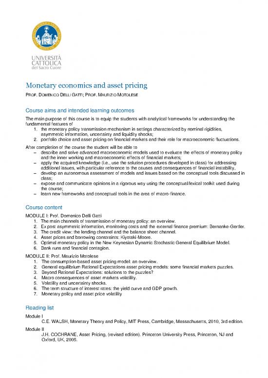 picture Financial Economics Pdf 126321 | Ucscinternational Eco Monetary Economics