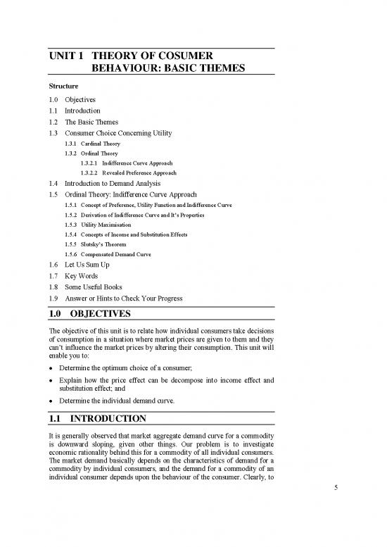picture Indifference Curve Analysis Pdf 125932 | Unit 1