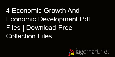 picture 4 Economic Growth And Economic Development Pdf Files | Download Free Collection Files