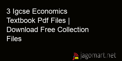 picture 3 Igcse Economics Textbook Pdf Files | Download Free Collection Files