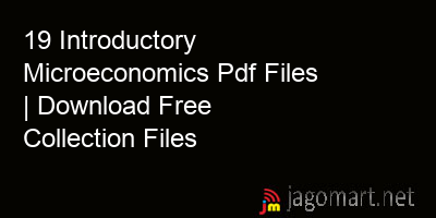 picture 19 Introductory Microeconomics Pdf Files | Download Free Collection Files