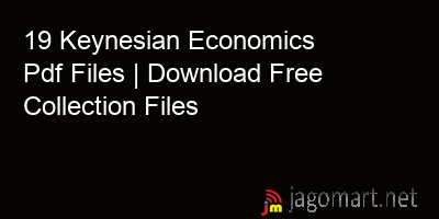 picture 19 Keynesian Economics Pdf Files | Download Free Collection Files