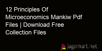 picture 12 Principles Of Microeconomics Mankiw Pdf Files | Download Free Collection Files