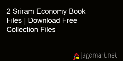 picture 2 Sriram Economy Book Files | Download Free Collection Files