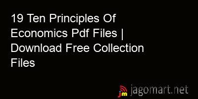 picture 19 Ten Principles Of Economics Pdf Files | Download Free Collection Files