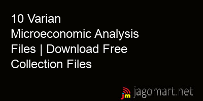 picture 10 Varian Microeconomic Analysis Files | Download Free Collection Files