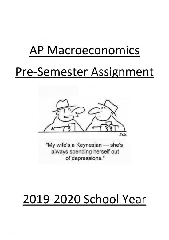 picture Economics Assignment Pdf 129808 | 2019apmacrosummerassignment