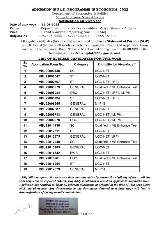 picture1_Ugc Net Economics Pdf 129986 | 265 Phd Viva Voce List 2022 Economics