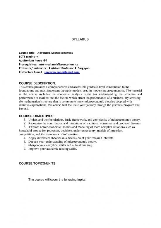 picture Advanced Microeconomics Pdf 127998 | 3 Advanced Microeconomics