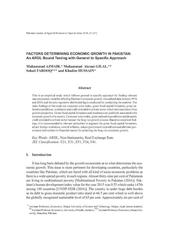 picture1_Macroeconomic Analysis Pdf 128559 | 3 Paper 744 Farooq Iii Factors Determining Economic Growth In Pakistan An Ardl Bound Testing With General To Specific Approach 1