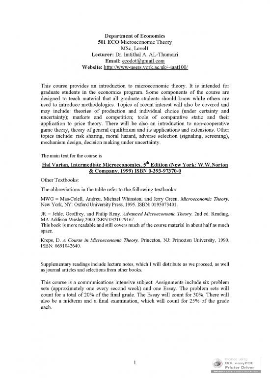 picture Varian Microeconomics Pdf 129209 | 501 Eco Syllabus