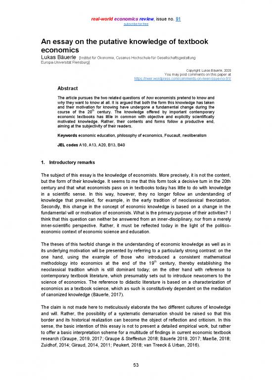 picture Economics Essay Pdf 128898 | Bauerle91