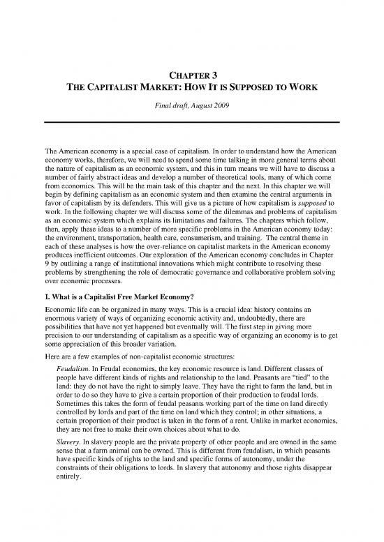 picture_Free Market Economy Pdf 128970 | Chapter 3    How Markets Work    Norton August