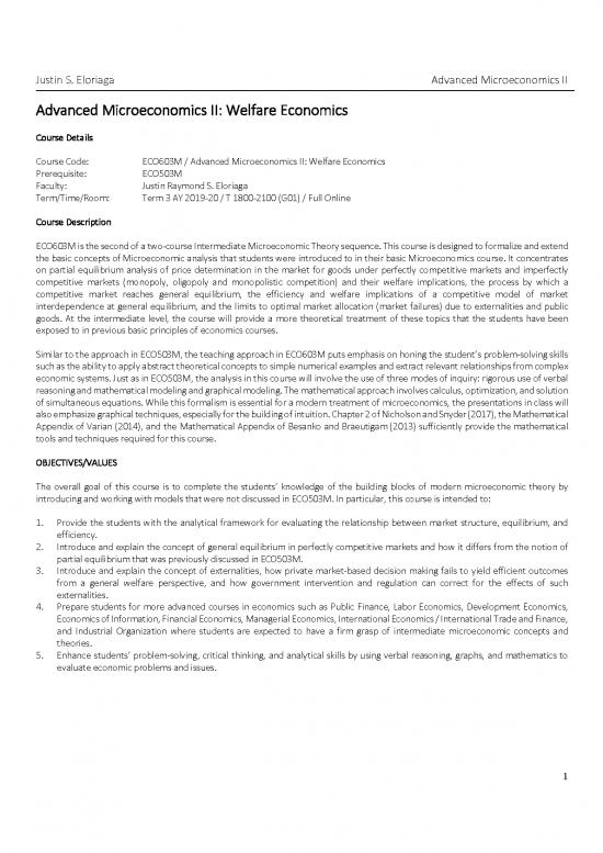 picture Microeconomic Analysis Pdf 129557 | Eco603m Syllabus