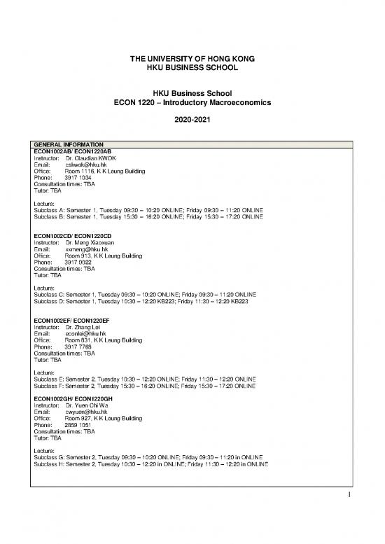picture_Introductory Macroeconomics Pdf 129953 | Econ1220 Introductory Macroeconomics (course Outline) (2)