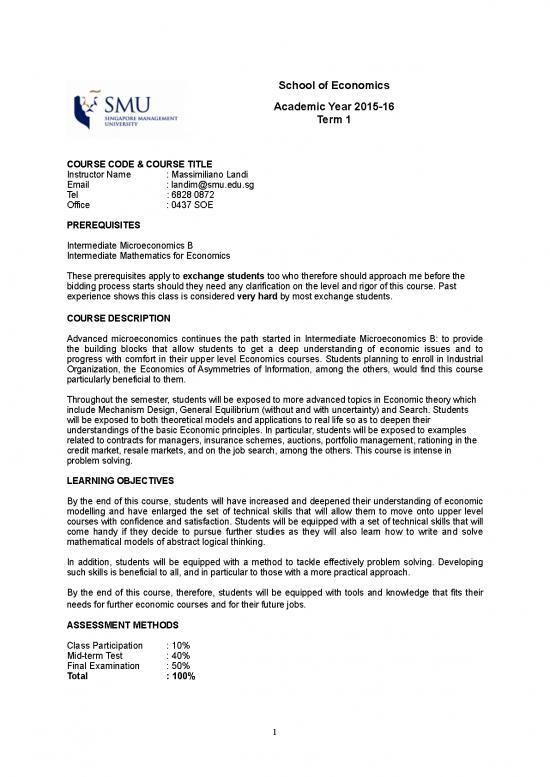 picture Economic Planning Pdf 128256 | Econ236 Advanced Microeconomics (1510)   Massimiliano Landi