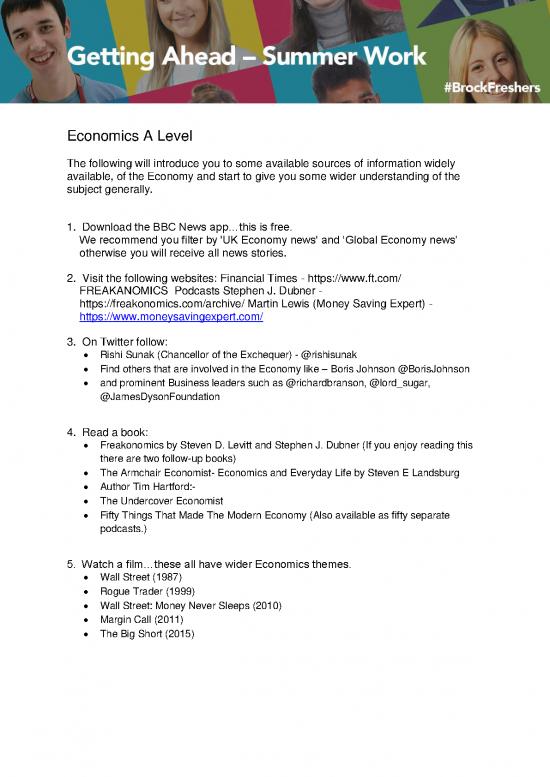 picture_The Armchair Economist Pdf 130140 | Economics A Level