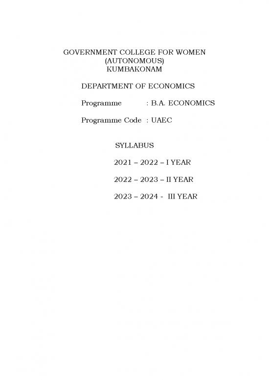 picture_Economics Syllabus   2021 2022 Onwards