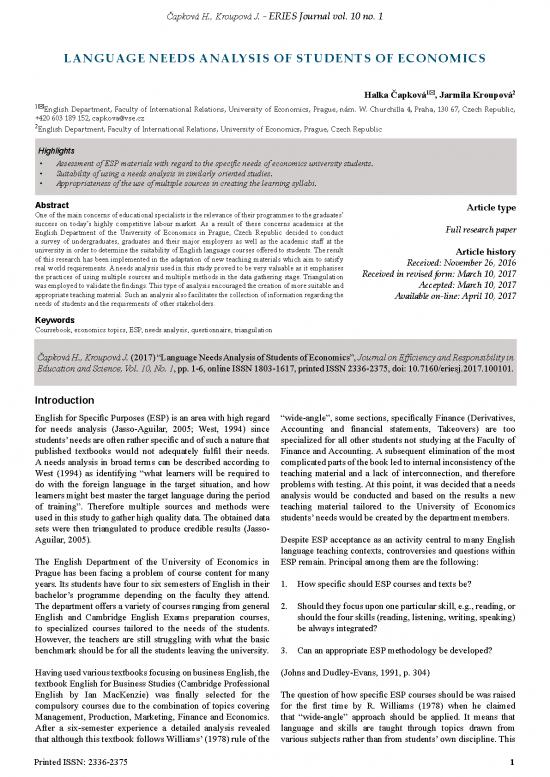 picture English For Economics Pdf 129468 | Ej1213886