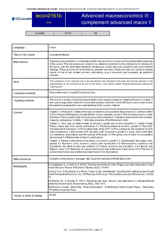 picture Advanced Macroeconomics Pdf 128505 | En Cours 2018 Lecon2161b