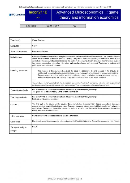picture Advanced Microeconomics Pdf 128506 | En Cours 2021 Lecon2112