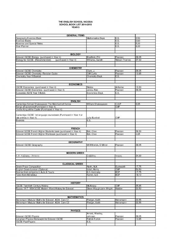 picture1_The Economics Book Pdf 128707 | Es Book Lists Y5 2014 15 With Prices