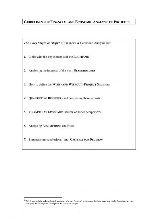 picture Economic Analysis Of Projects Pdf 128846 | Eu Mfcr Pr 015 1997 Guidelines