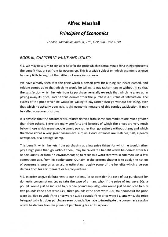 picture Alfred Marshall Principles Of Economics Pdf 129139 | Eval 04 Marshall