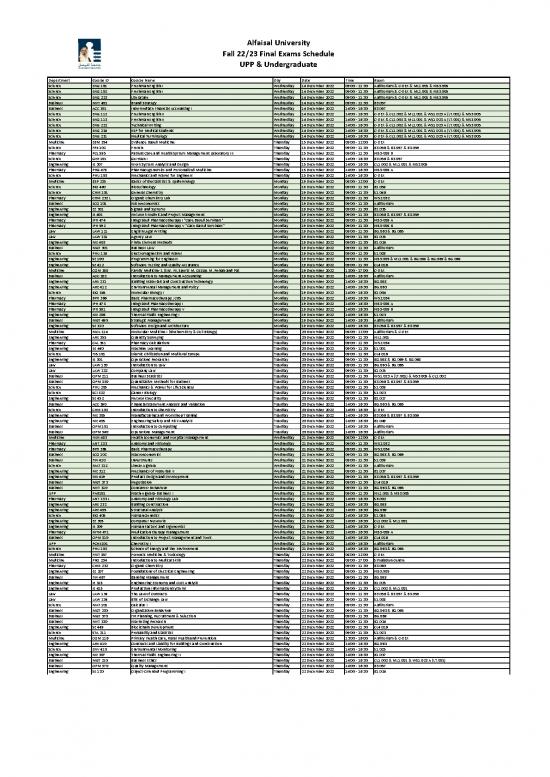 picture_Final Exam Schedule Students