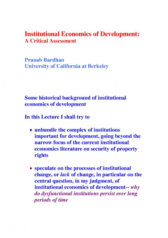 picture Institutional Economics Pdf 129435 | Inslacea
