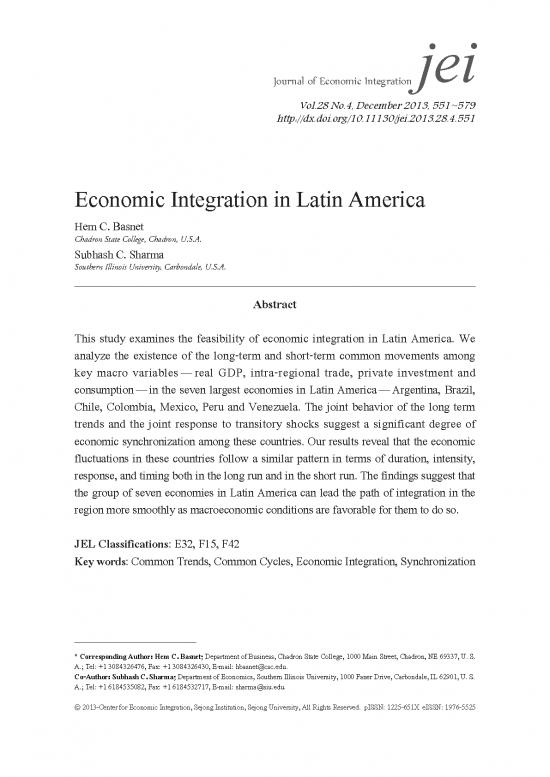 picture1_Economic Integration Pdf 128670 | Jei 28 4 551 579 2013600028