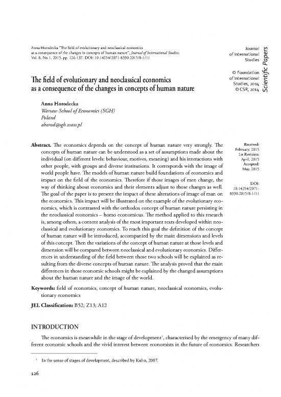 picture1_Neoclassical Economics Pdf 128803 | Jis Vol8 No1 Horodecka